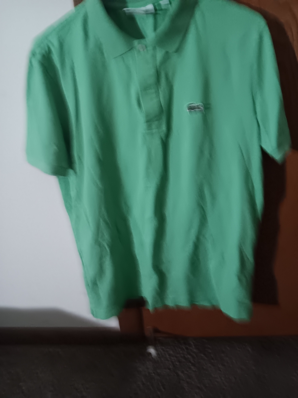 Men's Green Lacoste Polo Shirt